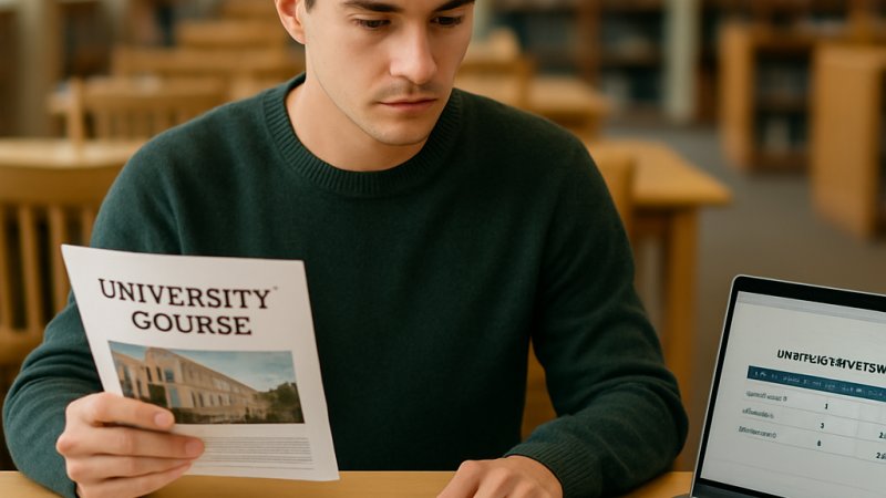 How to Choose the Right Undergraduate Program: Courses, Eligibility, and Academic Calendar Planning